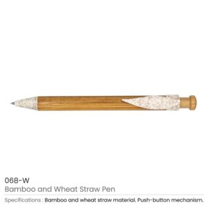 Bamboo with Wheat Straw Pens - Image 3