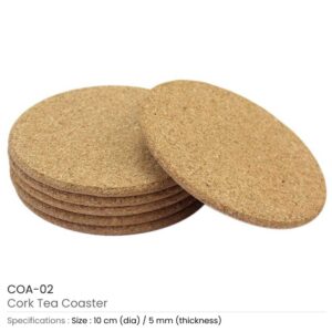 Cork Tea Coasters - Image 4