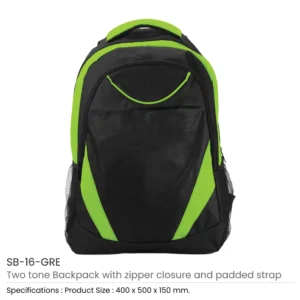 Two-toned Backpacks 600D Polyester Material - Image 7