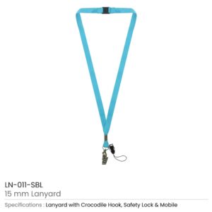 Lanyards with Crocodile Clip, Mobile Holders & Safety Lock - Image 14