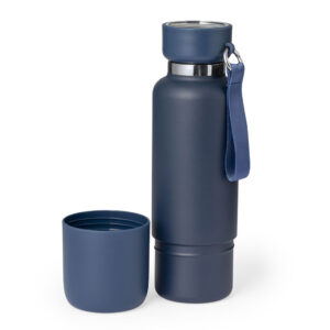 Multi-function SS Bottles, Double Wall, Base Cup, Lanyard, 500ml - Image 10
