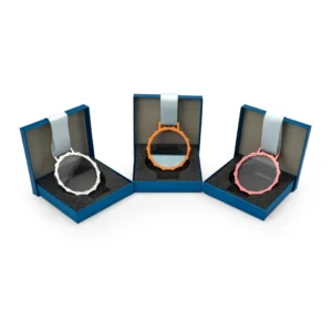 Glass Medals with Metal Frame and 3cm White Ribbon - Image 13