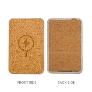 Cork MagSafe Wireless Powerbank with Foldable Stand, 15W, 10000 mAh - Image 5