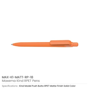 Maxema Kind rPET Pens, Matte Solid Color - Image 10