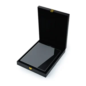 Two-Toned PU Leather Awards with Aluminum Frame & Stand – B5 Size in Luxury Box - Image 10