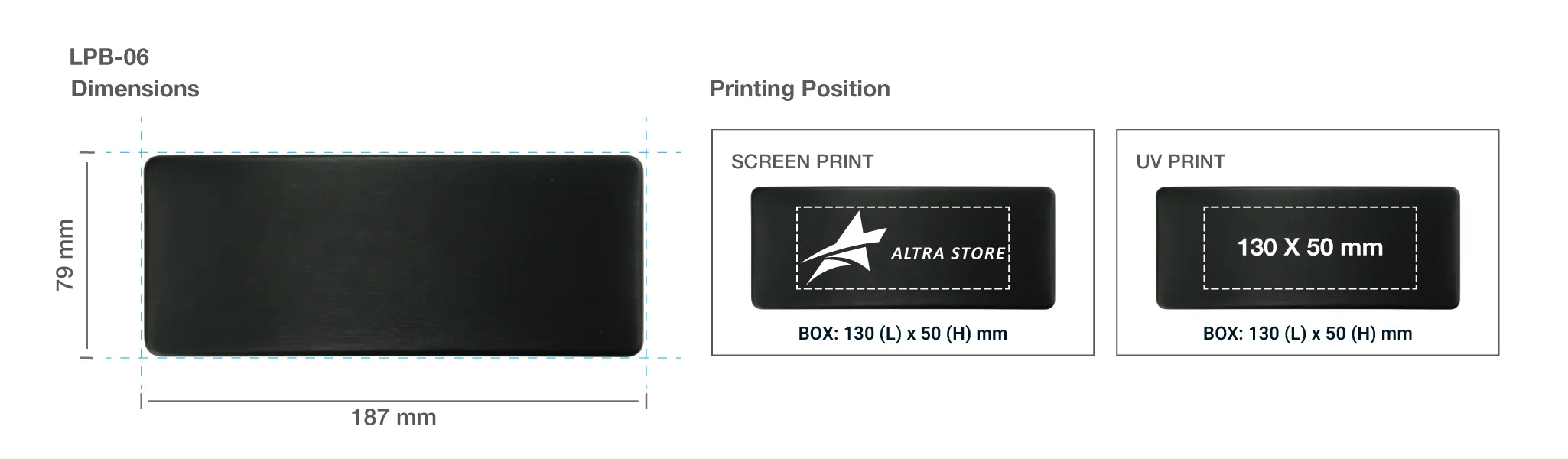 Black PU Leather Pen Box Printing Details Black PU Leather Pen Box Printing Details