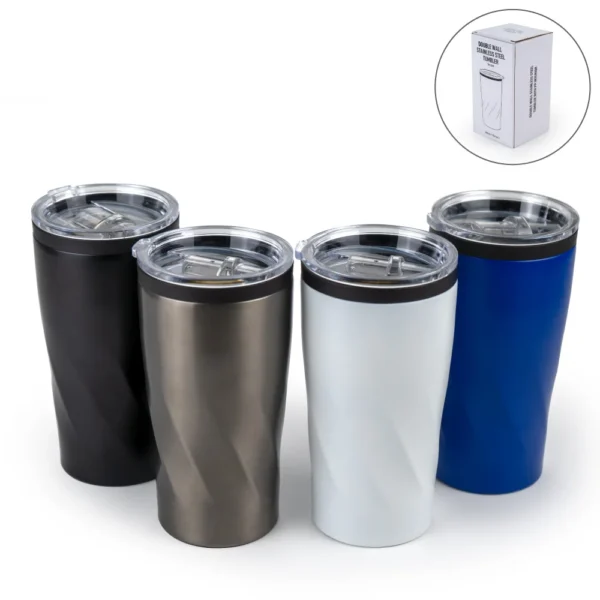 Double-Wall-SS-Tumblers-with-PP-Interior-and-Transparent-Lid-580ml-TM-065-Blank