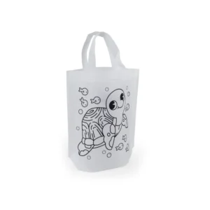Mini Non-woven Bags 100GSM with 4Color Markers & Imprinted Turtle Outline - Image 5