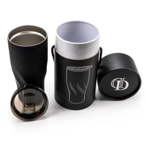 Dorniel Designs Tumblers with Transparent Lid, Recycled Stainless Steel - 540ml - Image 9