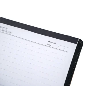 Cork Cover Folder B5 Size with Notepad, Pen and Sticky Notes - Image 5