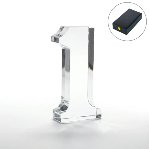 Number-One-Crystal-Glass-Trophy-TR-09-Blank