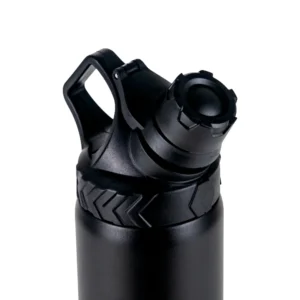 Stainless Steel Water Bottles in Black Matte, Double Wall, 620ml - Image 4