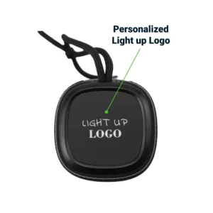 Portable Bluetooth Speaker with Light Up Logo and Lanyard - Image 7