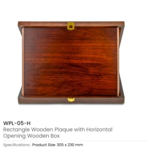 Wooden Plaque – Horizontal with Presentation Box - Image 3