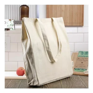 Recycled Cotton Tote Bags with Gusset 220 GSM - Image 4
